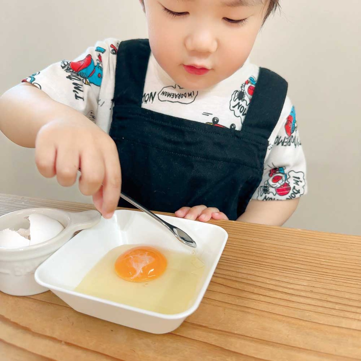 【お料理レシピ】くだものパズルホットケーキ/cotocotoみさき先生の「親子でつくろう!はじめてキッチン」