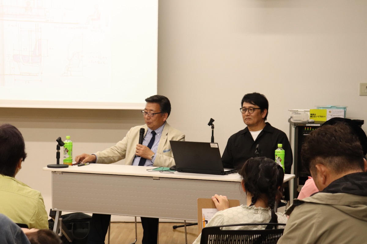 【インタビュー／児童文学作家・くすのきしげのりさん＆絵本作家・こがめたくさん】徳島出身どうしの共作『あの、ここ どうぞ。』トークショー開催レポ・原画展は5/17まで！