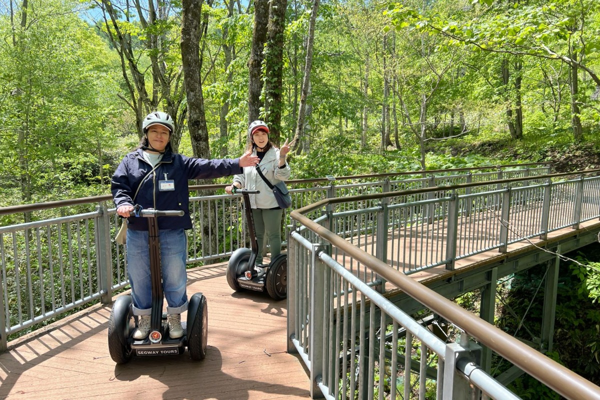 札幌・滝野公園で新アクティビティ「セグウェイツアー」を体験！