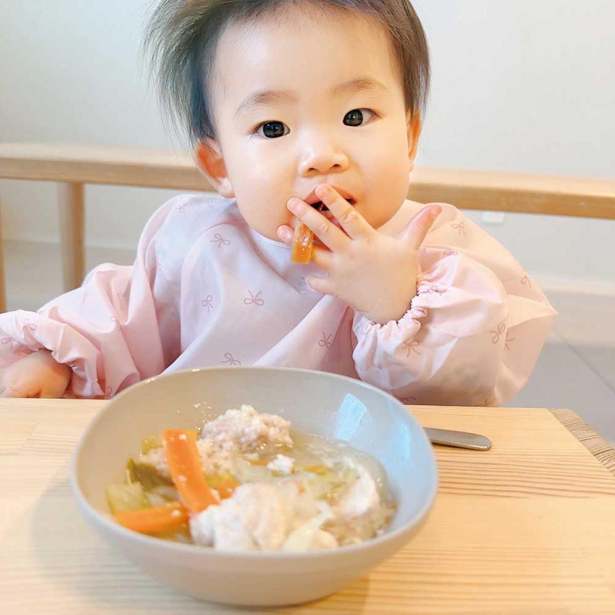 【お料理レシピ】鶏だんごと春野菜の春雨スープ／cotocotoみさき先生の「親子でつくろう！はじめてキッチン」