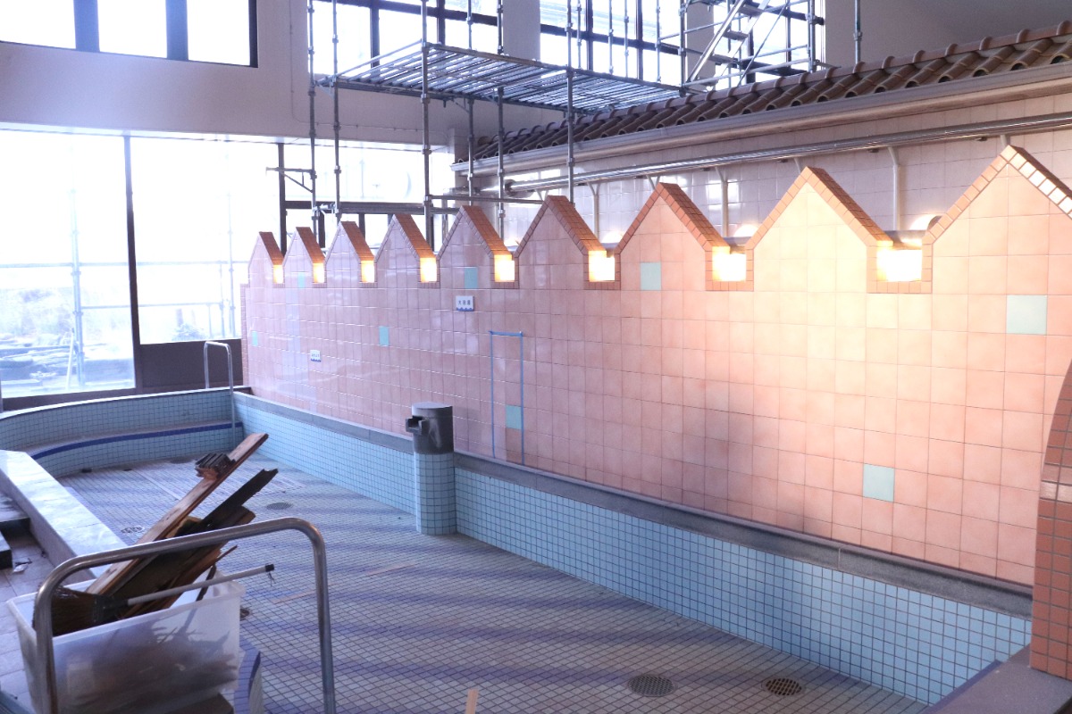 【街ネタ】川内町の銭湯が…帰ってくる！『あいあいサウナ』2026年オープン予定。工事中の施設に潜入！