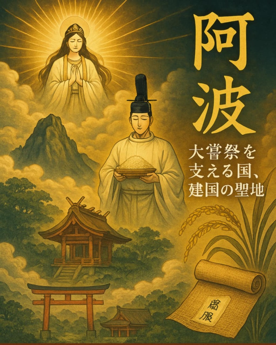 邪馬台国は阿波だった!?【古代史を通して徳島の魅力を再発見】テーマ⑧大嘗祭と阿波の関係