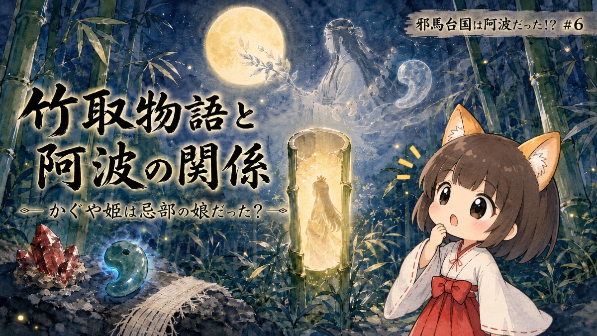 邪馬台国は阿波だった!?シーズン2【古代史を通して徳島の魅力を再発見】6話目／竹取物語と阿波の関係