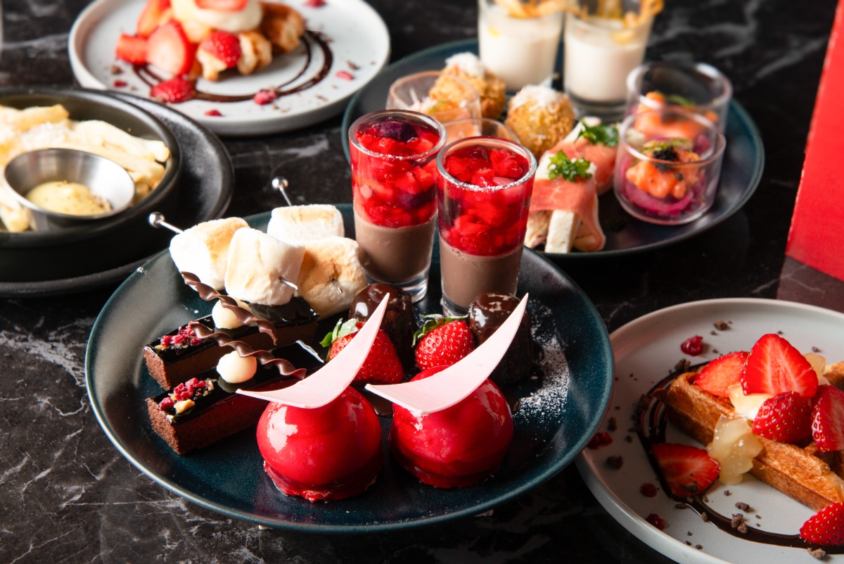 「ベビーフェイス スカイテラス」の秋冬を彩る宝石のようなアフタヌーンティー【奈良市】