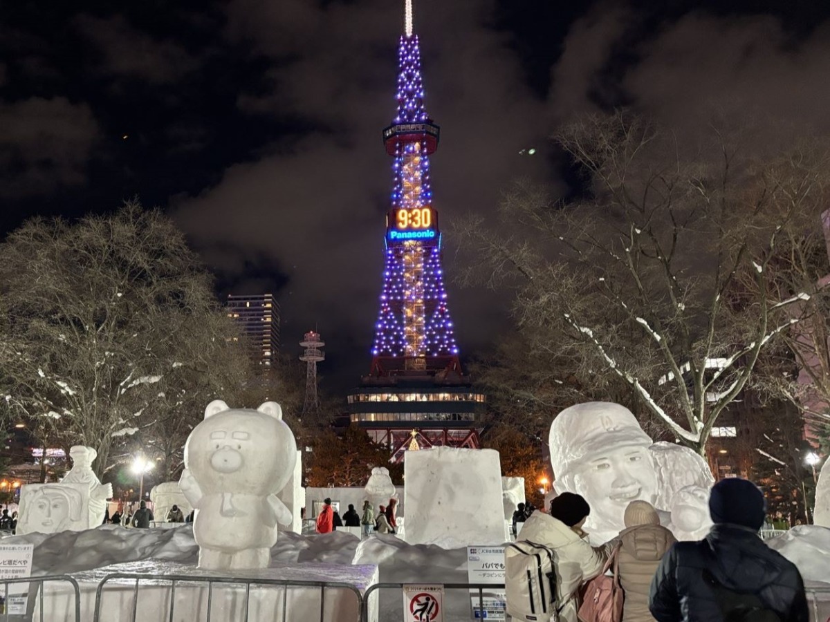 「2025さっぽろ雪まつり」開幕！10m超え大雪像や楽しみ満載