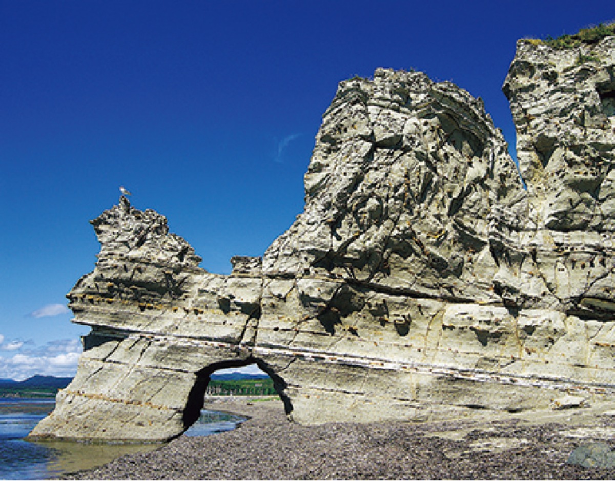 セブンシスターズを思わせる、 海岸線に続く白亜の断崖 -乙部町-|北海道大人の旅ガイド2025