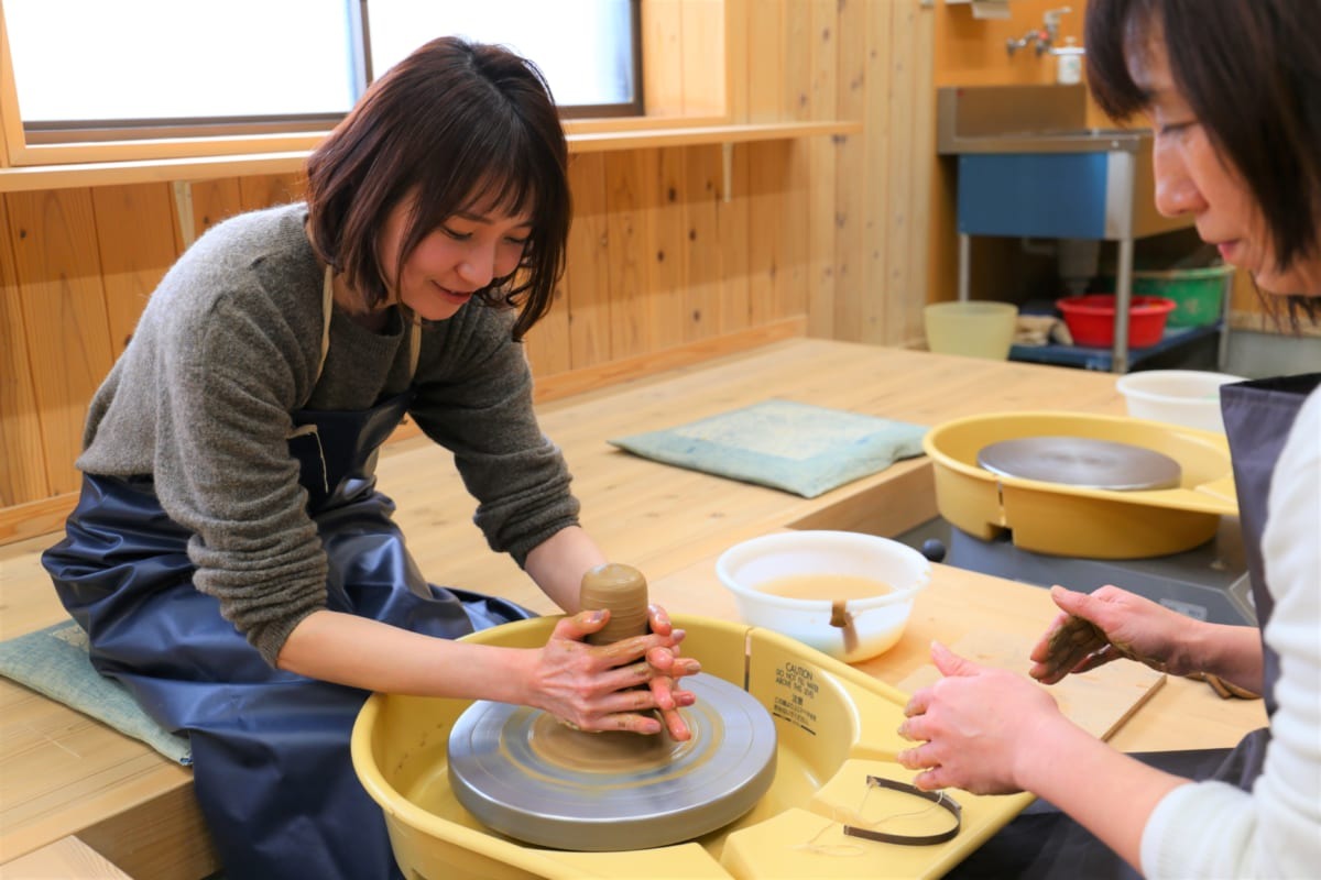 【大麻町特集】オトナ女子も陶芸がした～い！大谷焼 元山窯ではじめての電動ろくろ体験！