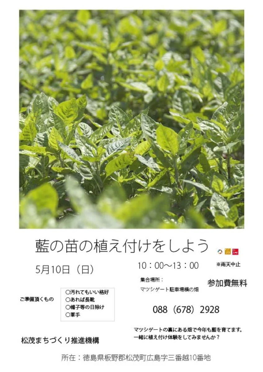 【徳島イベント情報2026】交流拠点Matsushigate【5月】