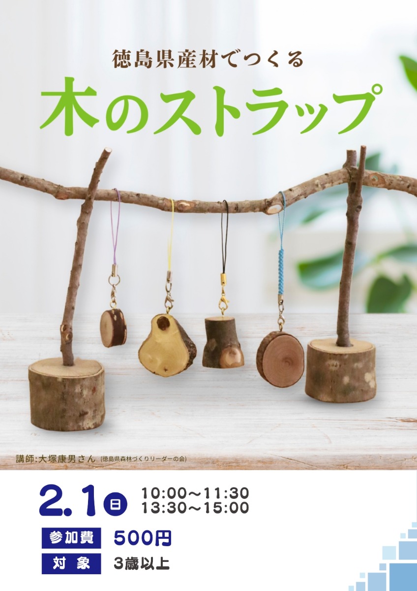 【徳島イベント情報】徳島木のおもちゃ美術館【2月】