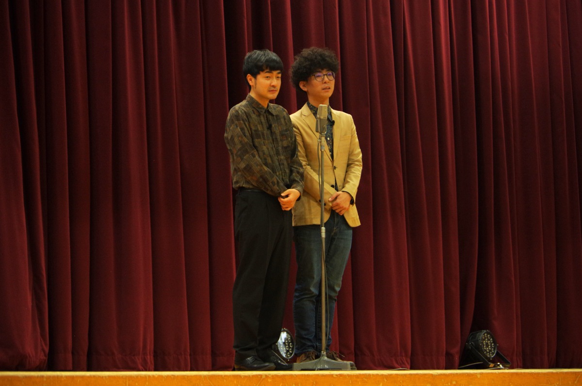 城東高校の予餞会に、吉本人気芸人がやってきた!!!!