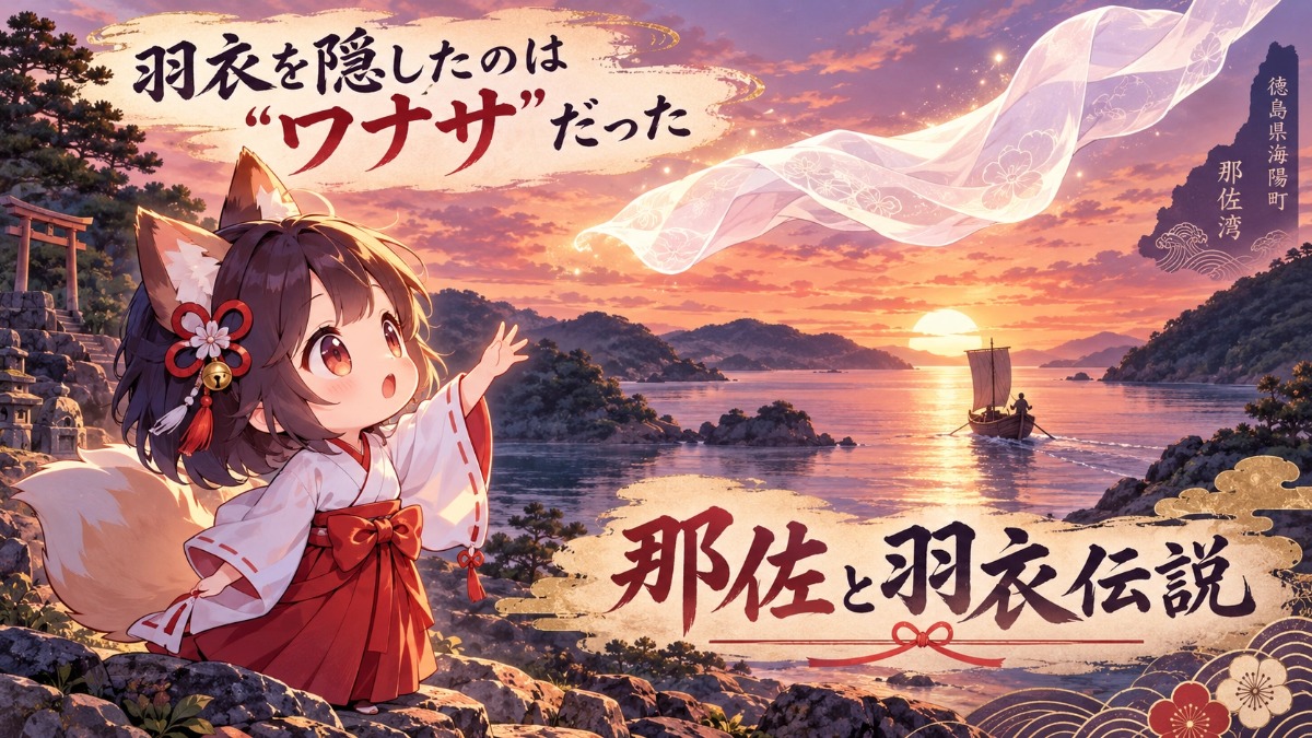 邪馬台国は阿波だった!?シーズン2【古代史を通して徳島の魅力を再発見】12話目／那佐と羽衣伝説