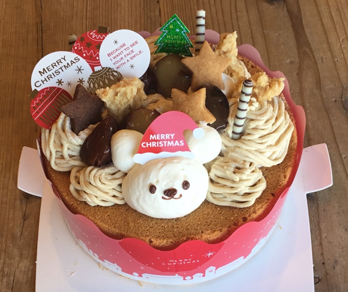 【奈良クリスマスケーキ2022｜シフォンのお店PUKKU（プック）｜奈良市】