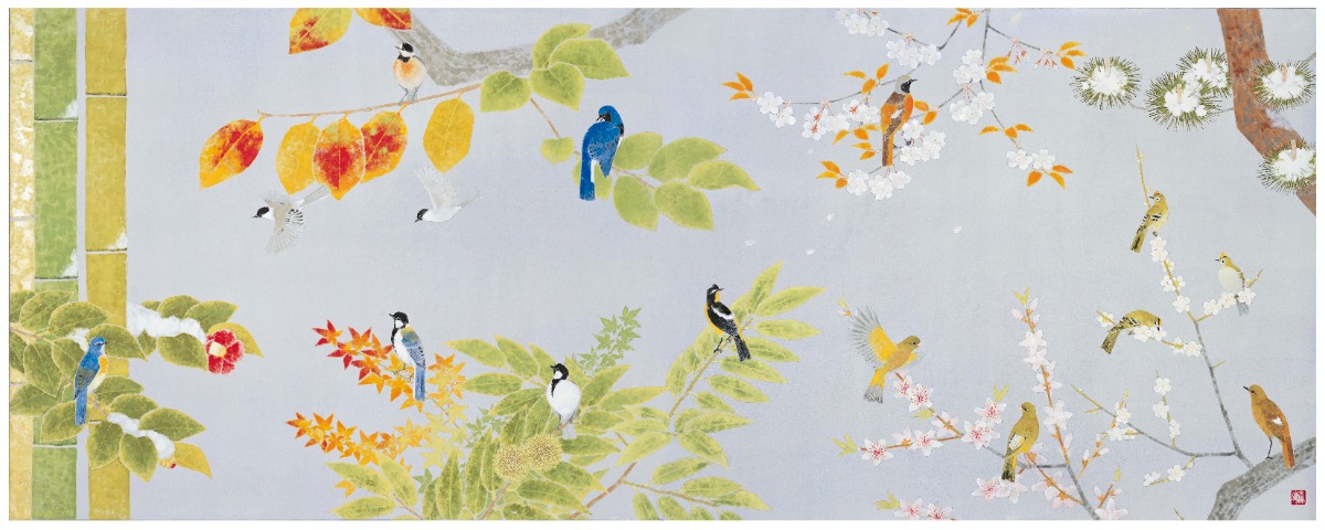 【松伯美術館】文化勲章画家・上村淳之の画業を辿る追悼展を開催【追悼 上村淳之展 学生時代から晩年までⅡ -鳥たちの世界-】
