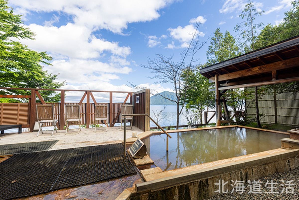 やぎさん取材日記｜北海道の絶景の宿、そこには秘湯があった。