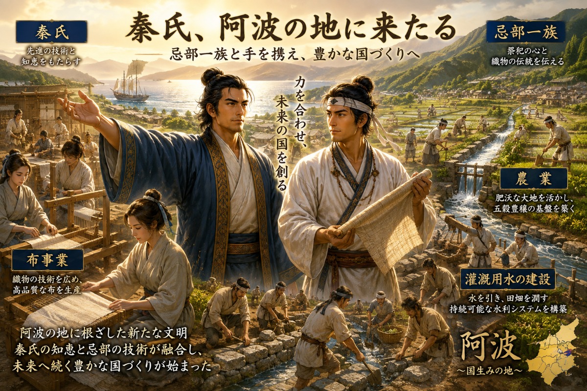邪馬台国は阿波だった!?シーズン2【古代史を通して徳島の魅力を再発見】10話目／「秦氏」と阿波の関係