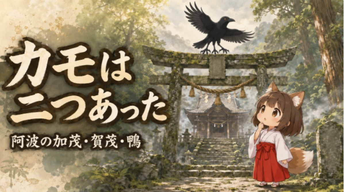 邪馬台国は阿波だった!?シーズン2【古代史を通して徳島の魅力を再発見】11話目／「加茂氏」と阿波の関係