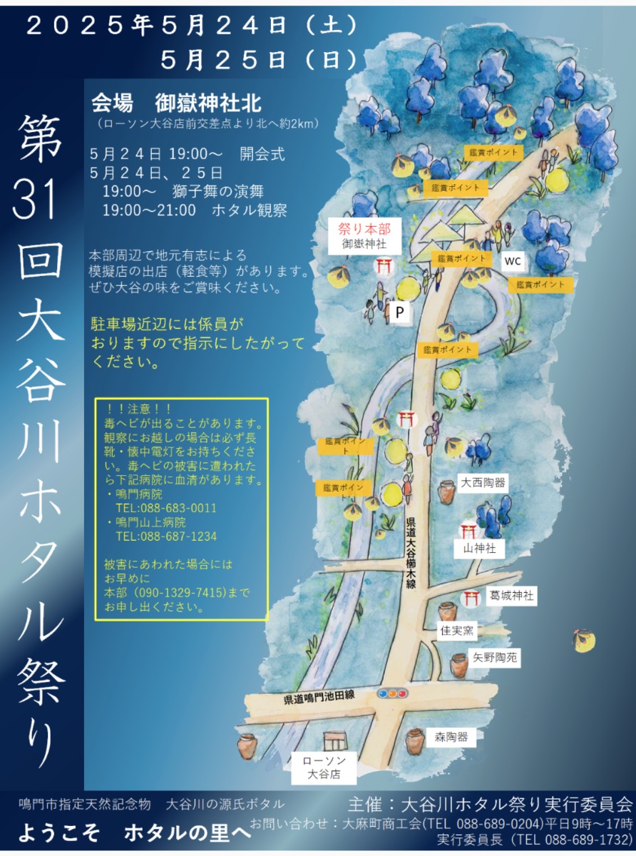 【2025年最新】徳島のホタル観賞イベント4選／おでかけ／子連れ／祭り／初夏のレジャー