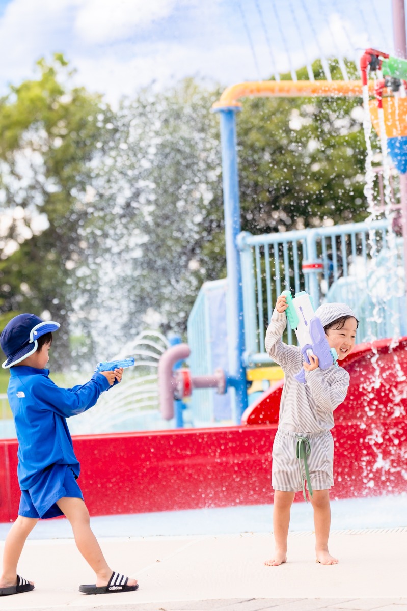 夏の終わりに全力で遊ぼう!奈良県大和郡山市の「まほろば健康パークファミリープールで1日限りの水遊びフェス!【WATER PARTY! in FAMILY POOL】