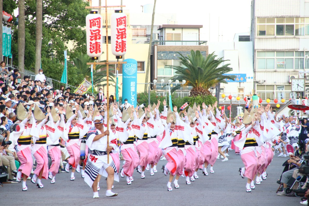 【求人/阿波おどり/イベントスタッフ募集】日当1万円!徳島の夏を盛り上げるのはアナタ!/東亜ノーマ株式会社