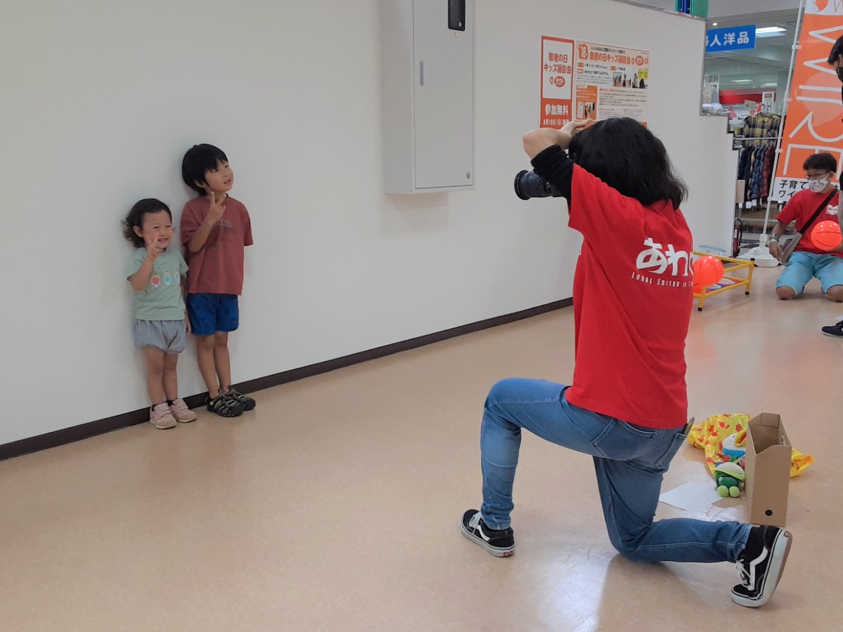 【徳島イベント情報】『敬老の日ベビー&キッズ撮影会inショッピングプラザ タクト』9月14日(日)開催!