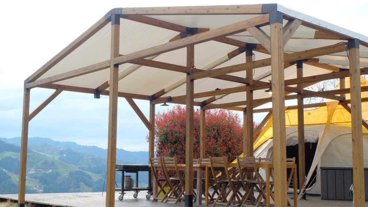 【ゆしおファーム天地のテラスGLAMPING】グランピング初心者にもおすすめ!BBQも楽しもう【奈良のホテル特集2025】