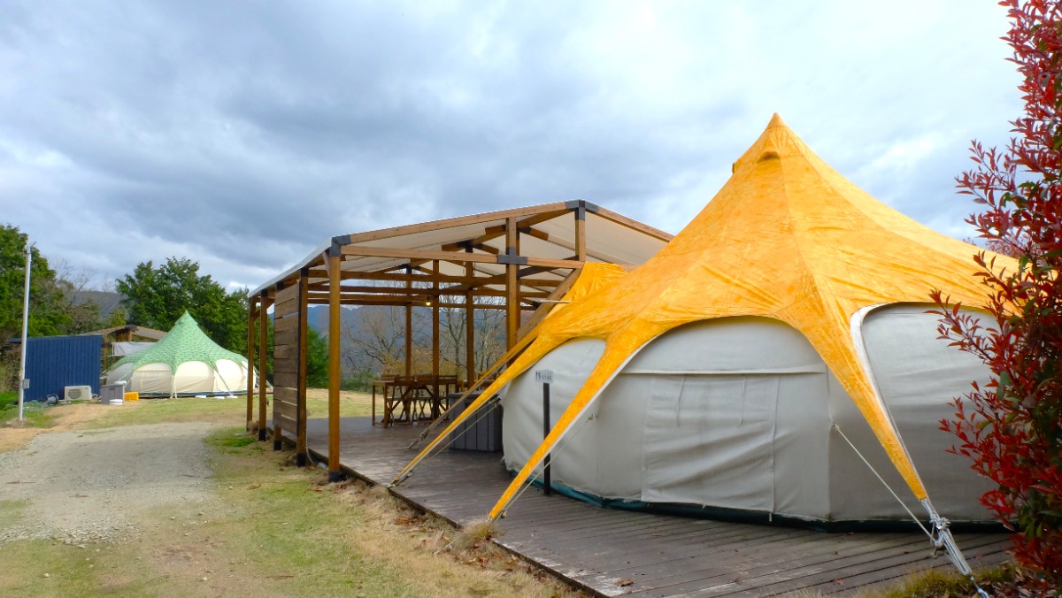 【ゆしおファーム天地のテラスGLAMPING】グランピング初心者にもおすすめ!BBQも楽しもう【奈良のホテル特集2025】