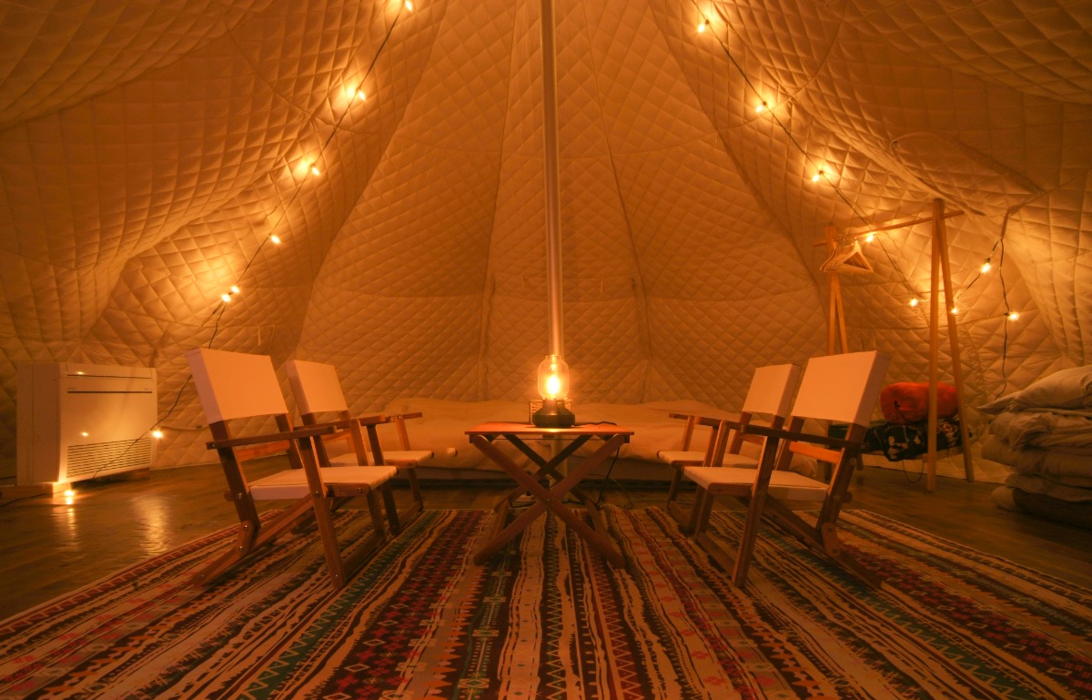 【ゆしおファーム天地のテラスGLAMPING】グランピング初心者にもおすすめ!BBQも楽しもう【奈良のホテル特集2025】