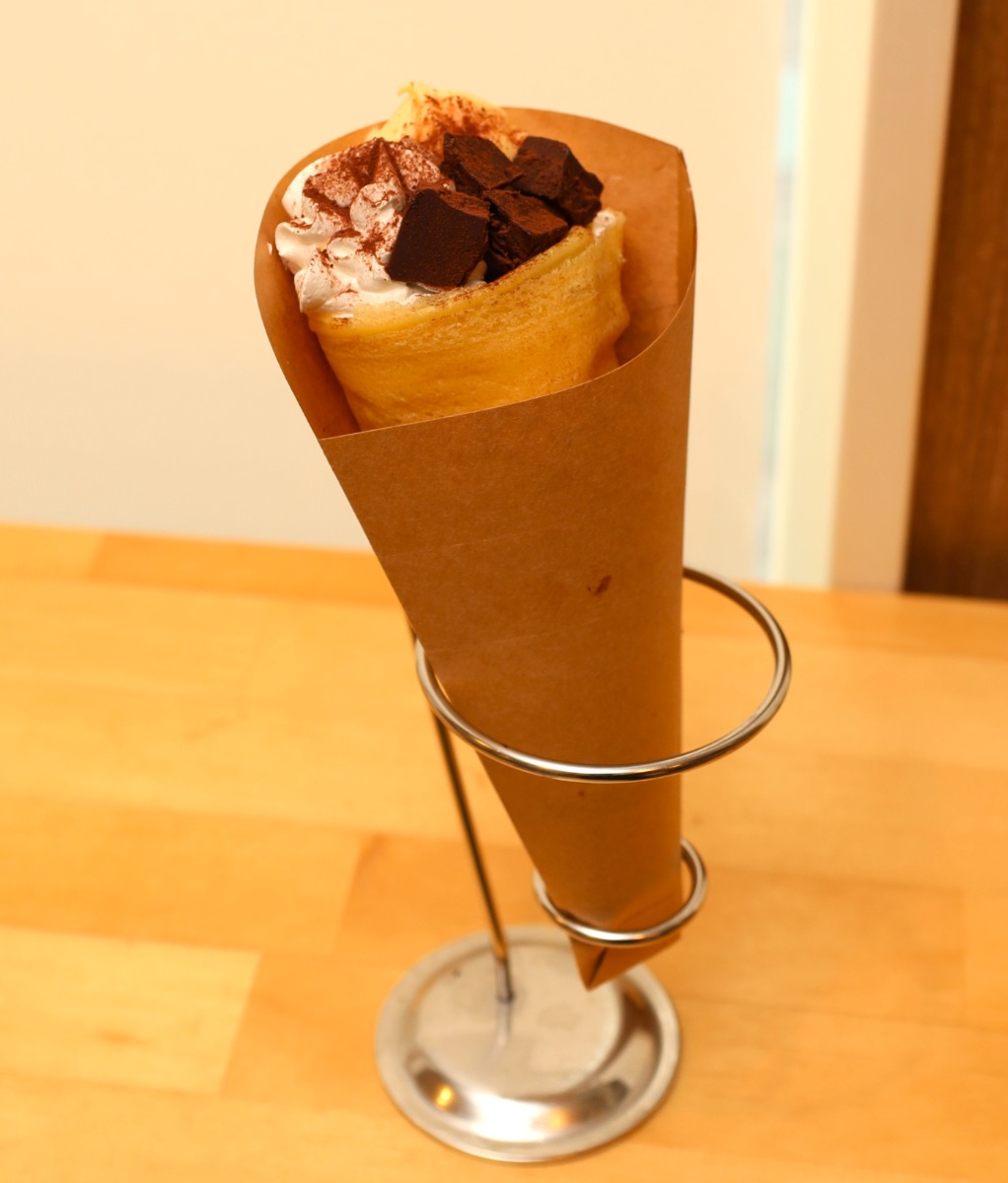 《Afternoon Crepe noi》ほっと一息、クレープはいかが？ 新店の自家製カスタードは必食！