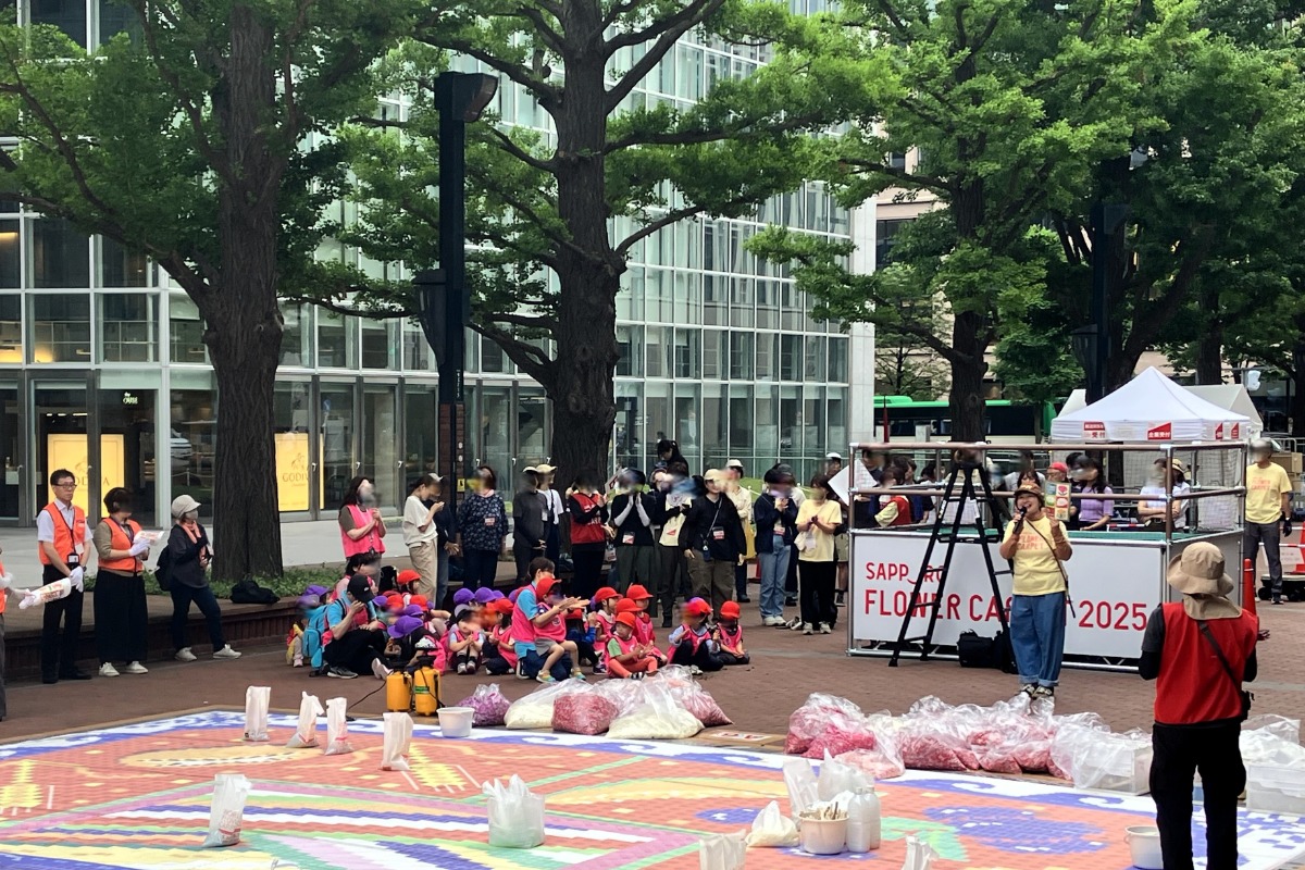 札幌で鮮やかなフラワーカーペット公開中!各会場を巡ってみた