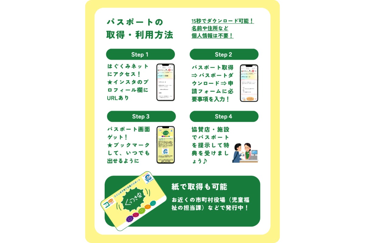 【徳島子育て】子育て家庭応援の店へ行こう『Go!Go!くっつき隊』｜おトクなクーポンやサービスが満載♪