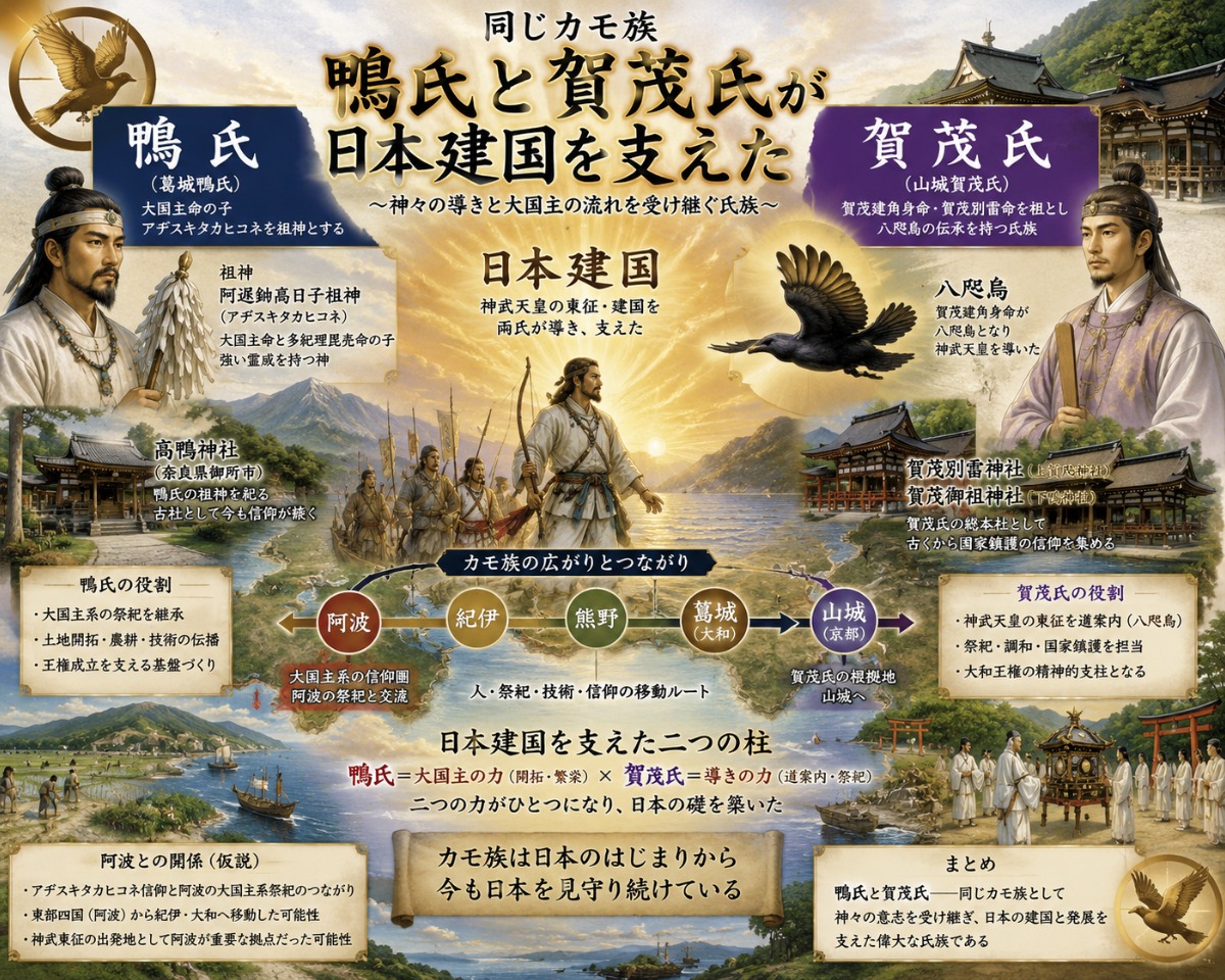 邪馬台国は阿波だった!?シーズン2【古代史を通して徳島の魅力を再発見】11話目／「加茂氏」と阿波の関係