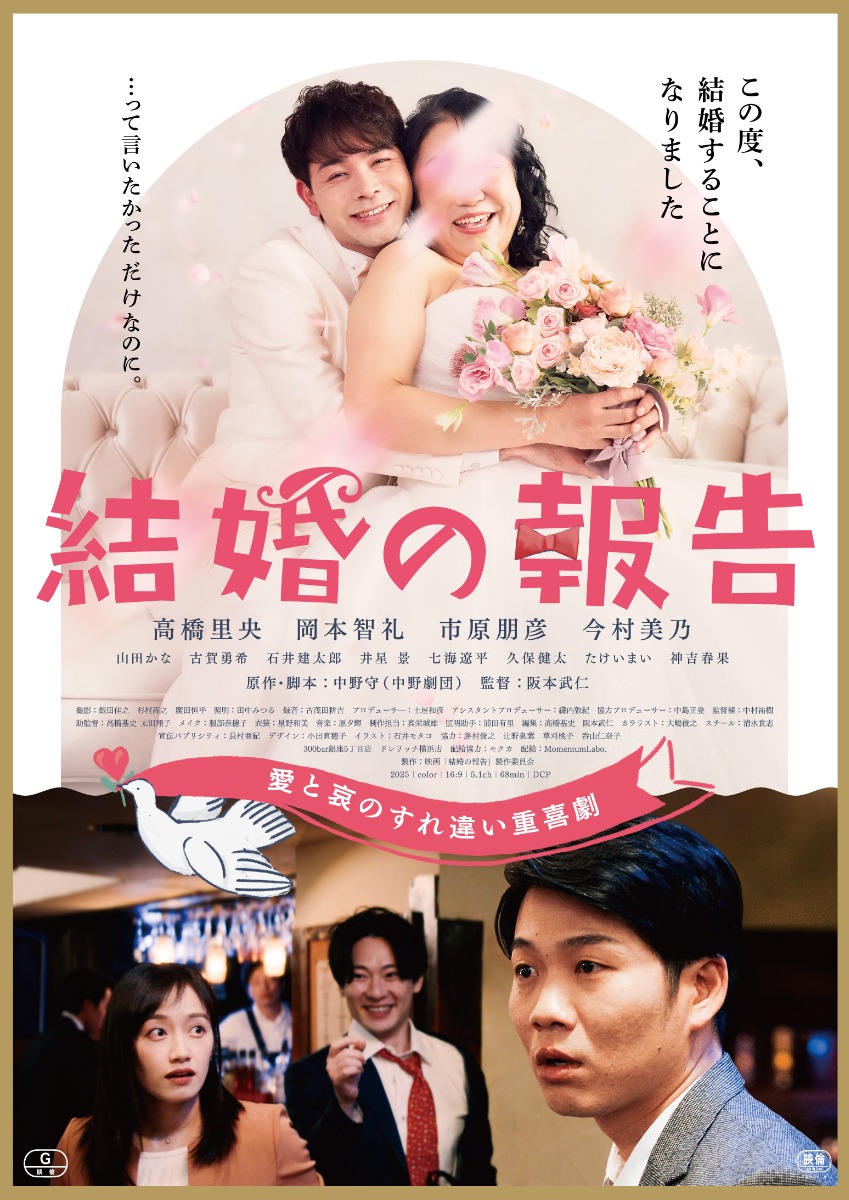 【徳島イベント情報2026】4/17｜徳島凱旋上映！映画『結婚の報告』一夜限りの特別上映＆舞台挨拶