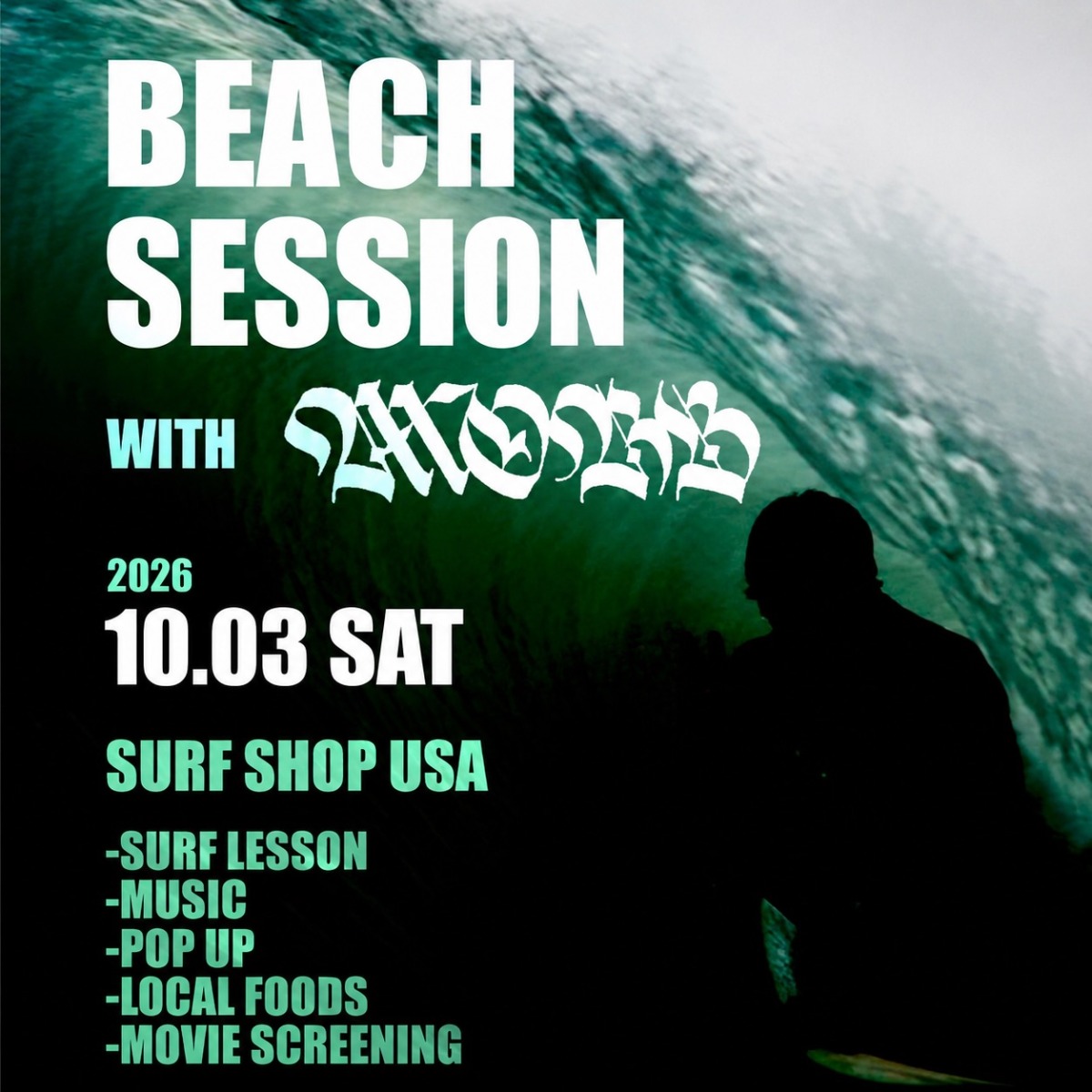 【徳島イベント情報2026】10/3｜BEACH SESSION VOL.2
