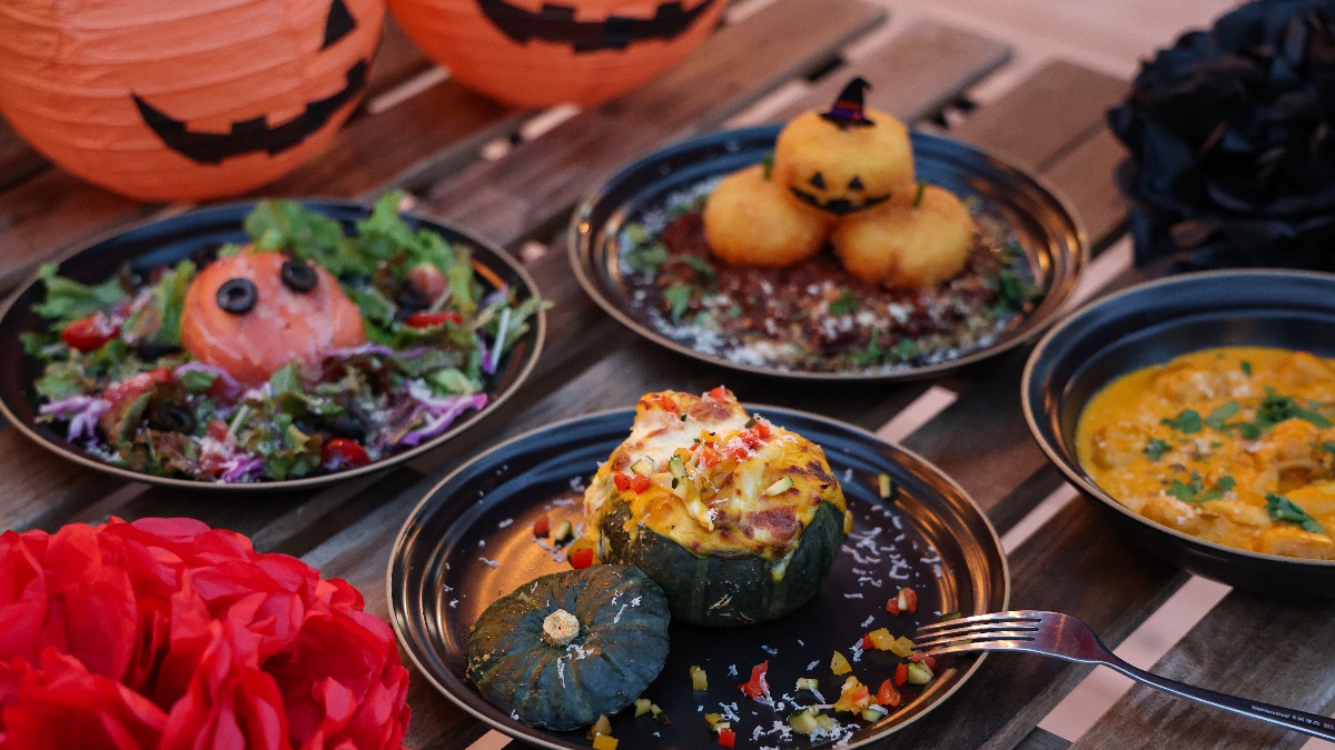話題の人気店でハロウィンを満喫!奈良市役所スグ『TORRY PINES』(奈良市)のハロウィンセット