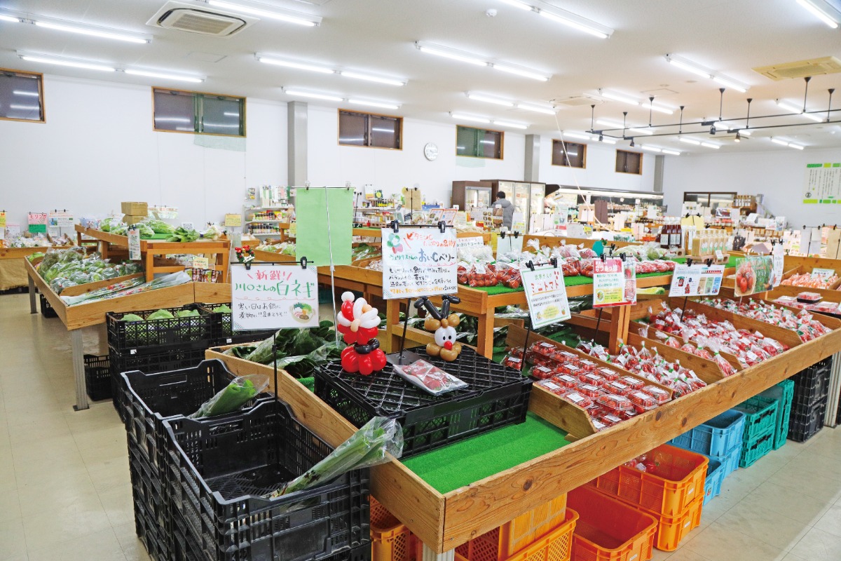 【徳島の産直市】喜多野安心市（徳島市応神町）離乳食の野菜選びにも！求める安心を叶えてくれる、みんなの安心市場