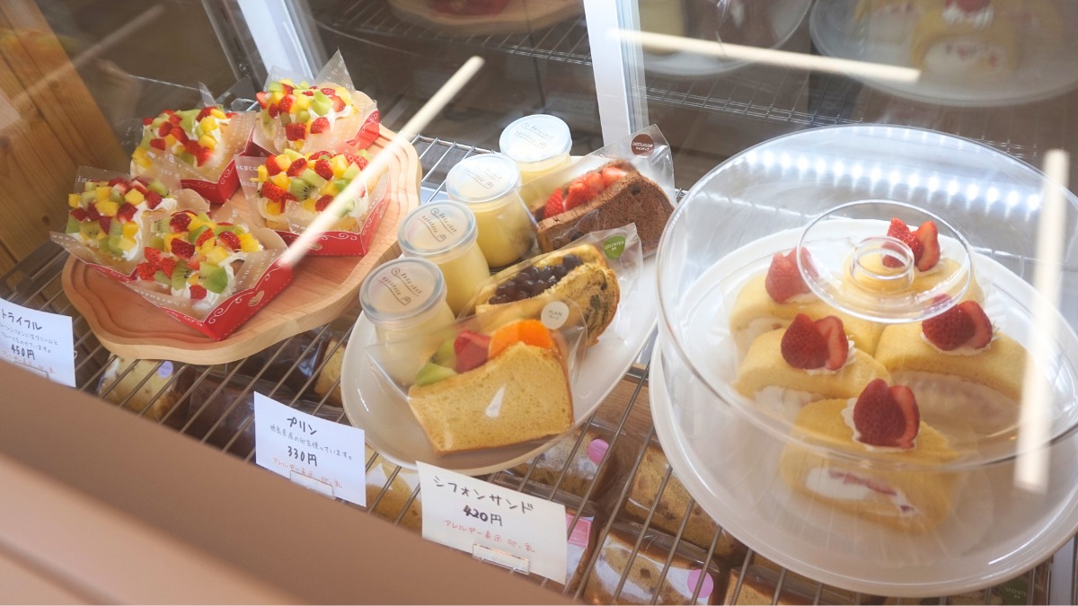 《Bake shop kotokoto 》おなかに優しくてヘルシー！米粉シフォンで幸せなおやつタイムを