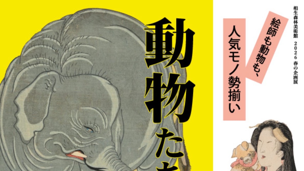 【徳島イベント情報20256】4/18～6/14｜春の企画展『動物たちの浮世絵展』