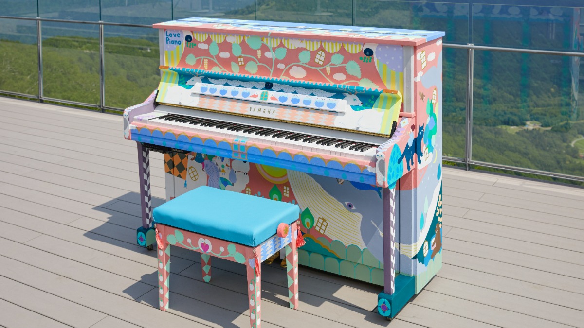 トマム｜雲海テラスに「LovePiano」が期間限定で登場！