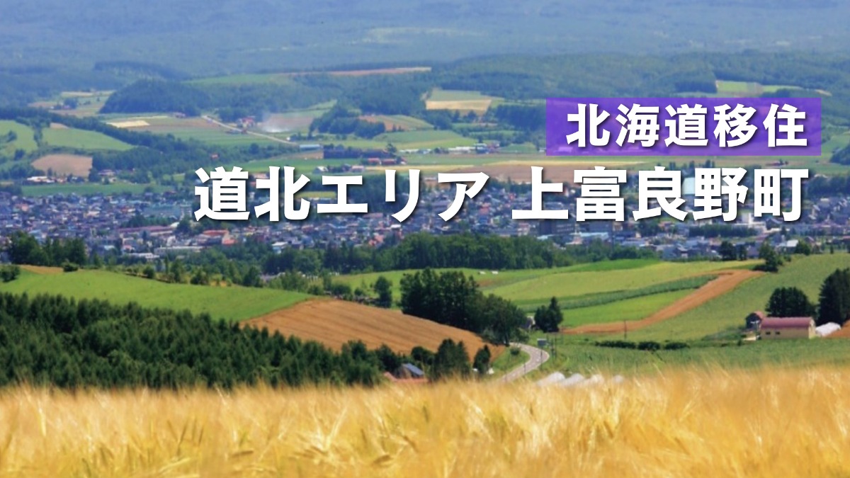 上富良野の丘陵・ラベンダーが有名！移住の住宅支援や新規開業補助