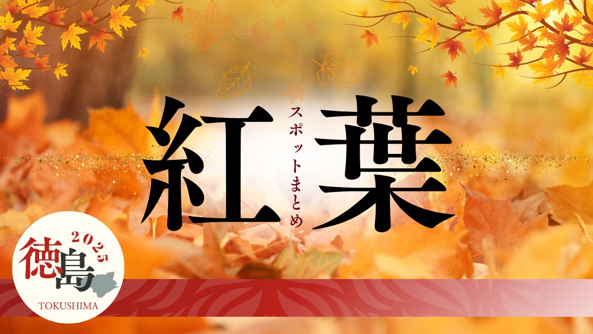 徳島の紅葉スポットまとめ2025【秋のドライブコースはここで決まり!】