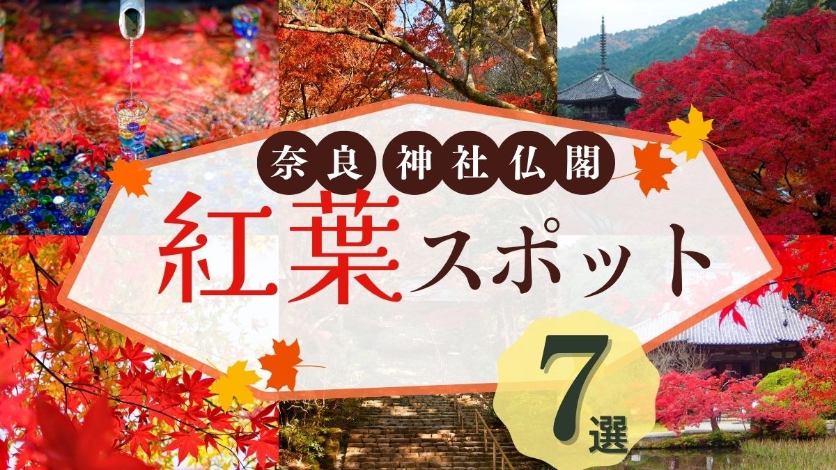 奈良・神社仏閣の紅葉名所7選！夜間ライトアップや特別拝観も【2025年版】