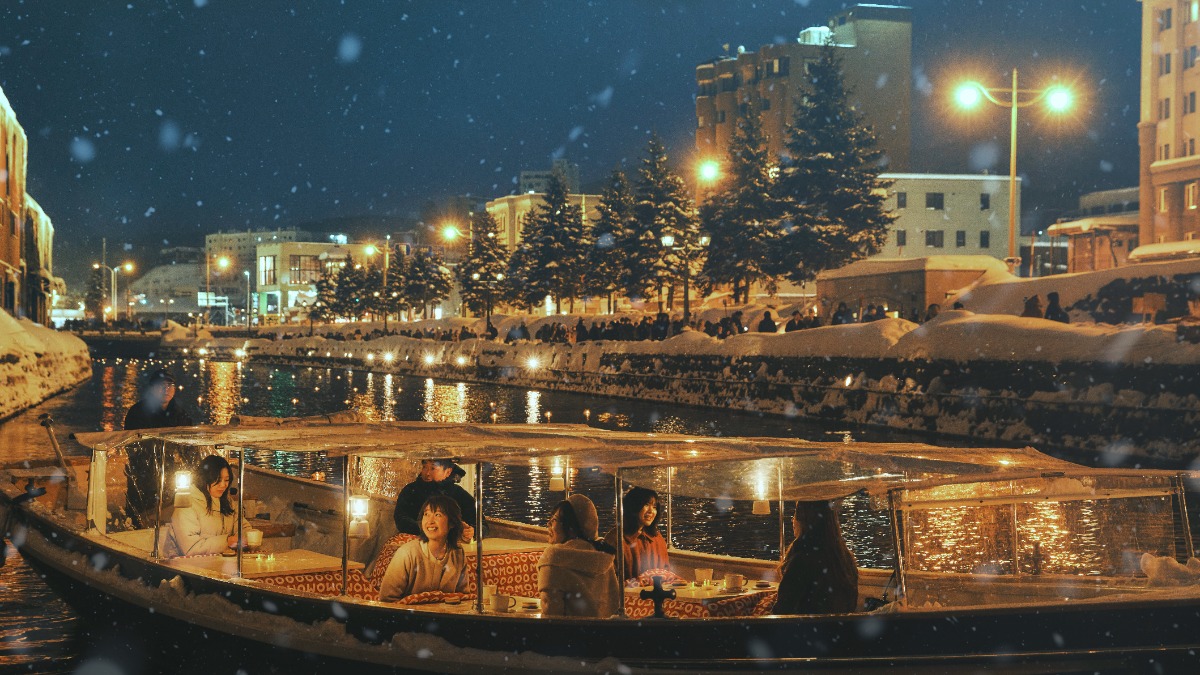 OMO5小樽・こたつ船でルタオの限定スイーツ