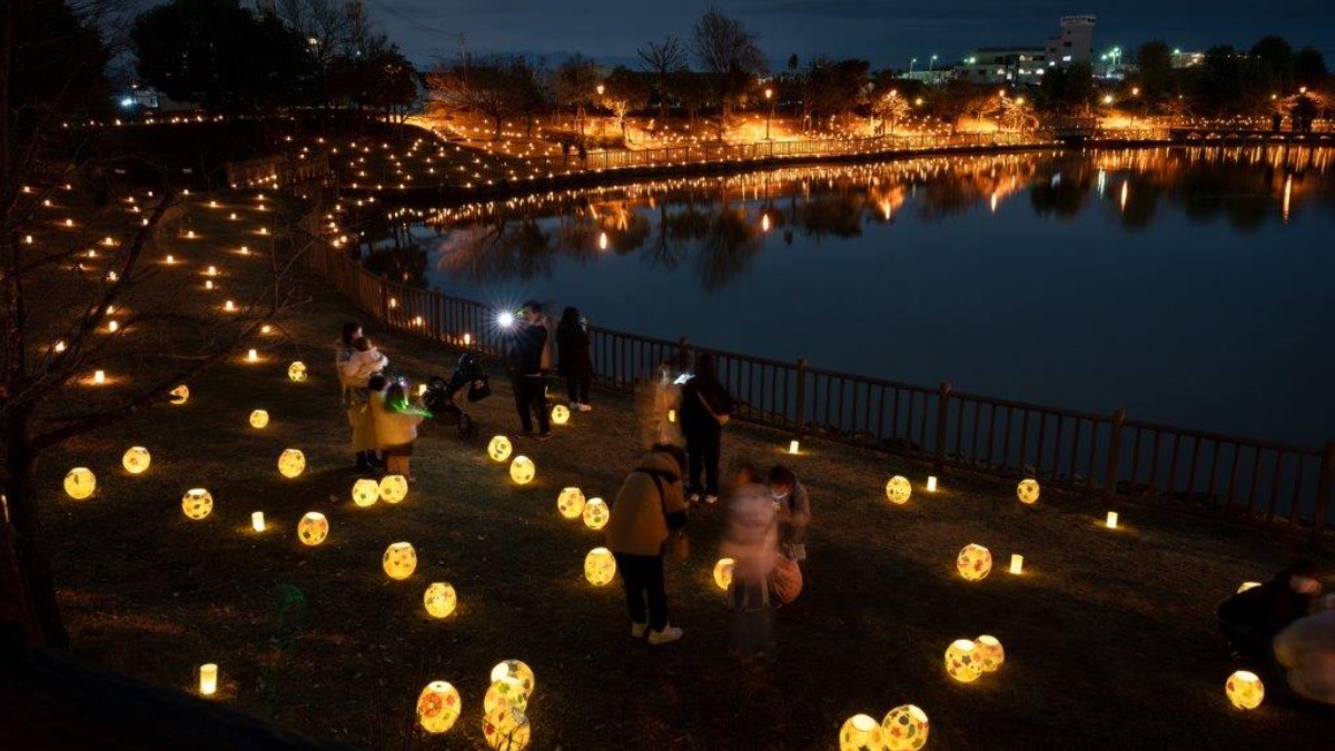 冬の夜空を彩る幻想的な光！香芝市「冬彩」で楽しむ、冬のエンターテイメント