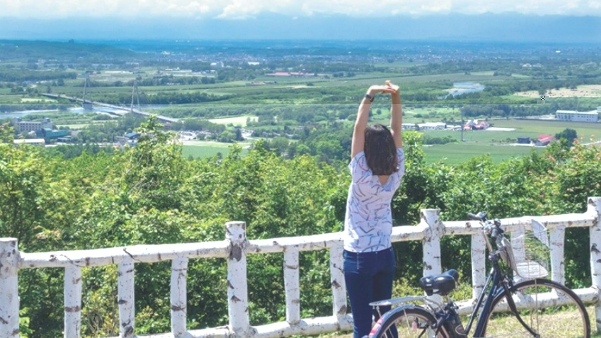 音更町をサイクリングでめぐる！十勝平野の風景、食・体験・温泉が揃う